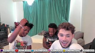 Adin Ross goes life with IShowSpeed in LA (He's Back) *FULL STREAM* Profile