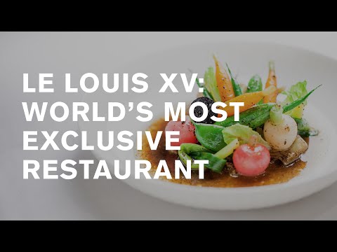 Alain Ducasse has 19 Michelin stars. Where is his Le Louis XV restaurant?