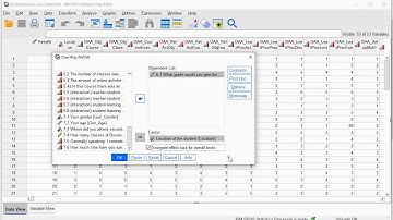 SPSS - Eta squared (via One-Way ANOVA)
