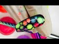 Blooming gel nail/neon nail/how to use neon pigment/blossom gel nail/