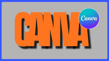 How to Create Overlapping Text with Shadow Effect in Canva