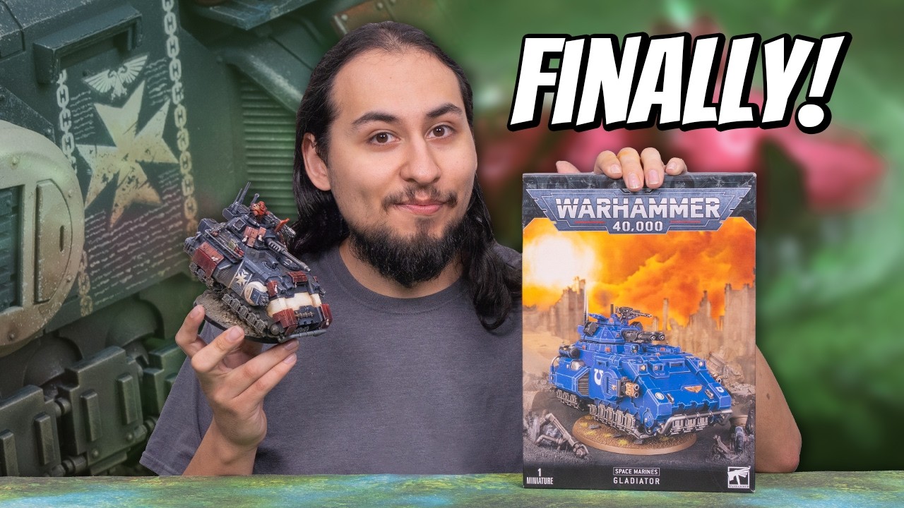 Finally Getting to My Black Templars Tanks!