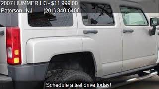 Match Highlights 2007 HUMMER H3  for sale in Paterson, NJ 07514 at Fast Track