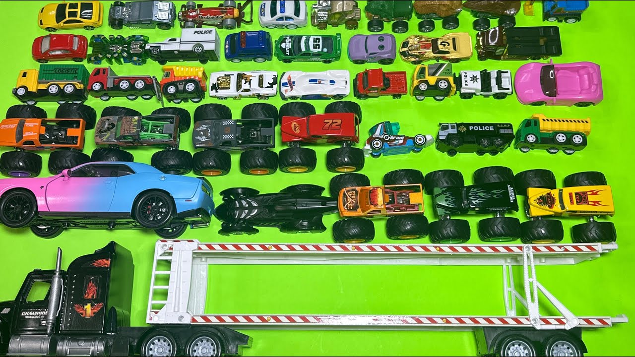 Satisfying Play With A Lots Of Diecast Cars Hot Wheels Dodge Big Satisfying Play With A Lots Of Diecast Cars Hot Wheels Dodge Big