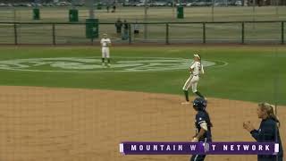 HIGHLIGHTS: Utah State at Colorado State Softball 3/28/25