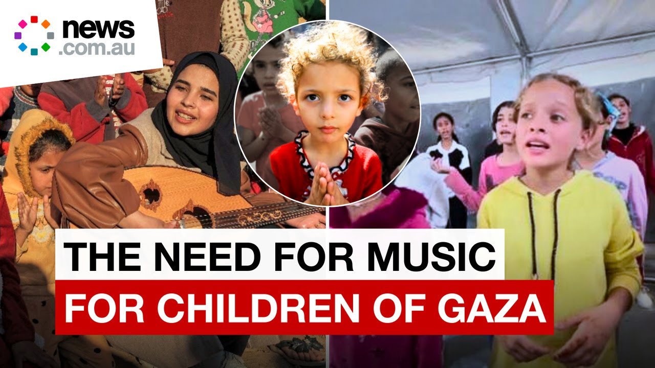 How music is giving the children of Gaza hope