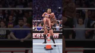 The Rock vs Alexa Bliss Part 96#wwe #wwe2k23 #wwe2k22 #wrestling