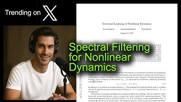 Spectral Filtering for Nonlinear Dynamics