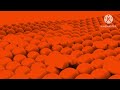 Samsung Logo Balls in Orange-Red Out