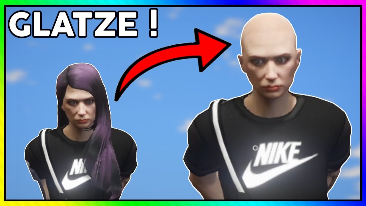 FRAUEN EINE GLATZE RASIEREN IN GTA RP