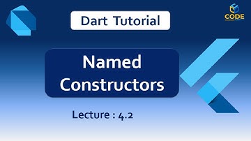 Dart Named Constructor  | Dart Tutorial Bangla | Part-4.2