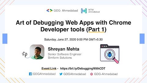 Art of Debugging Web Apps with Chrome Developer tools (Part 1)