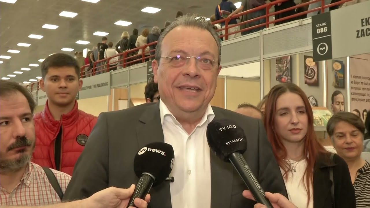 Φάμελλος από τη Διεθνή Έκθεση Βιβλίου Θεσσαλονίκης: Στηρίζουμε το βιβλίο και τους ανθρώπους του – Video