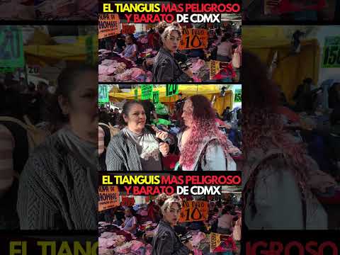 Tianguis “el salado” en Iztapalapa