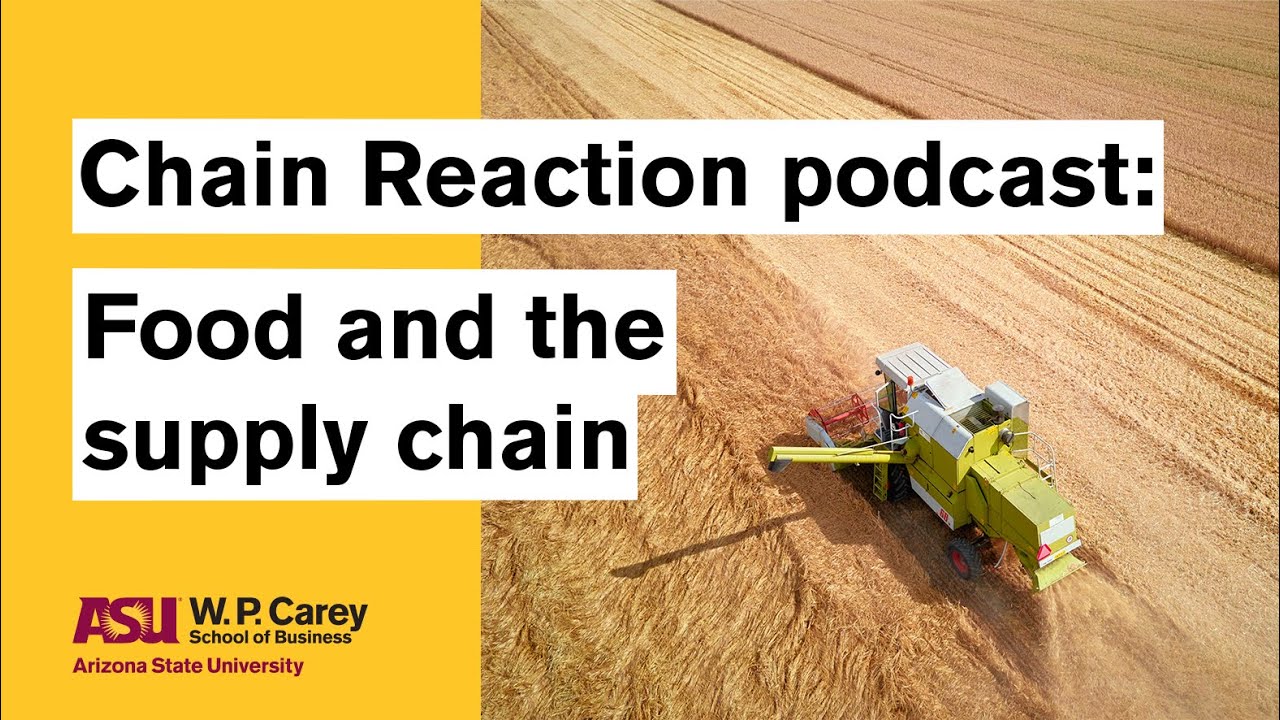 Food and the supply chain Chain Reaction podcast YouTube