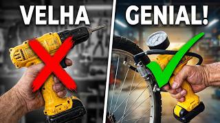 UMA NOVA FUNÇÃO SECRETA PARA UMA PARAFUSADEIRA A BATERIA VELHA
