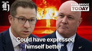 Pm Christopher Luxon No Change To Nuclear Free Postion  Ryan Bridge Today