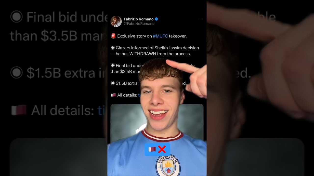 Manchester United’s Qatari Takeover! 🇶🇦❌ 