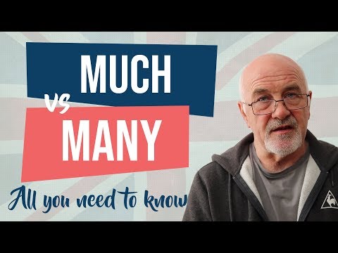 How to use MUCH MANY and A LOT OF | Confusing English Grammar Rules