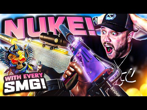 I dropped a NUKE with every SMG in BLACK OPS COLD WAR ☢️