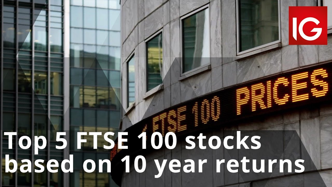 Top FTSE 100 stocks based on year returns - YouTube