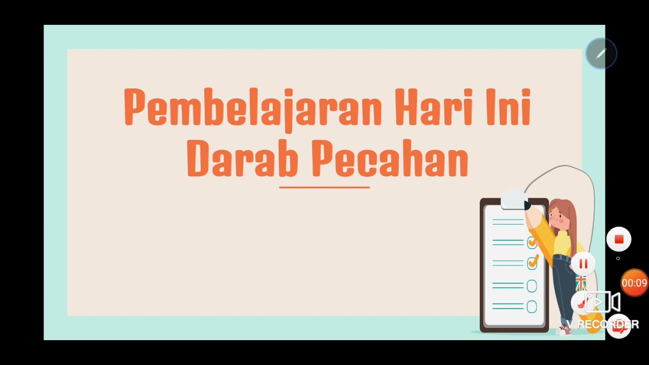 Tahun 6 Darab Pecahan Part1 Youtube