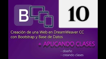 Cap 10 - Creación de una web en DreamWeaver CC con Bootstrap y Base de Datos