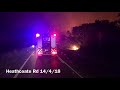 2018 Holsworthy Bush Fire from Heathcoate Rd FRNSW