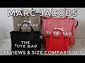 MARC JACOBS THE TOTE BAG: REVIEWS & SIZE COMPARISONS (MINI, SMALL, LARGE)