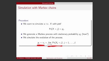 Optimization and Simulation. Markov Chain Monte Carlo. Part 2