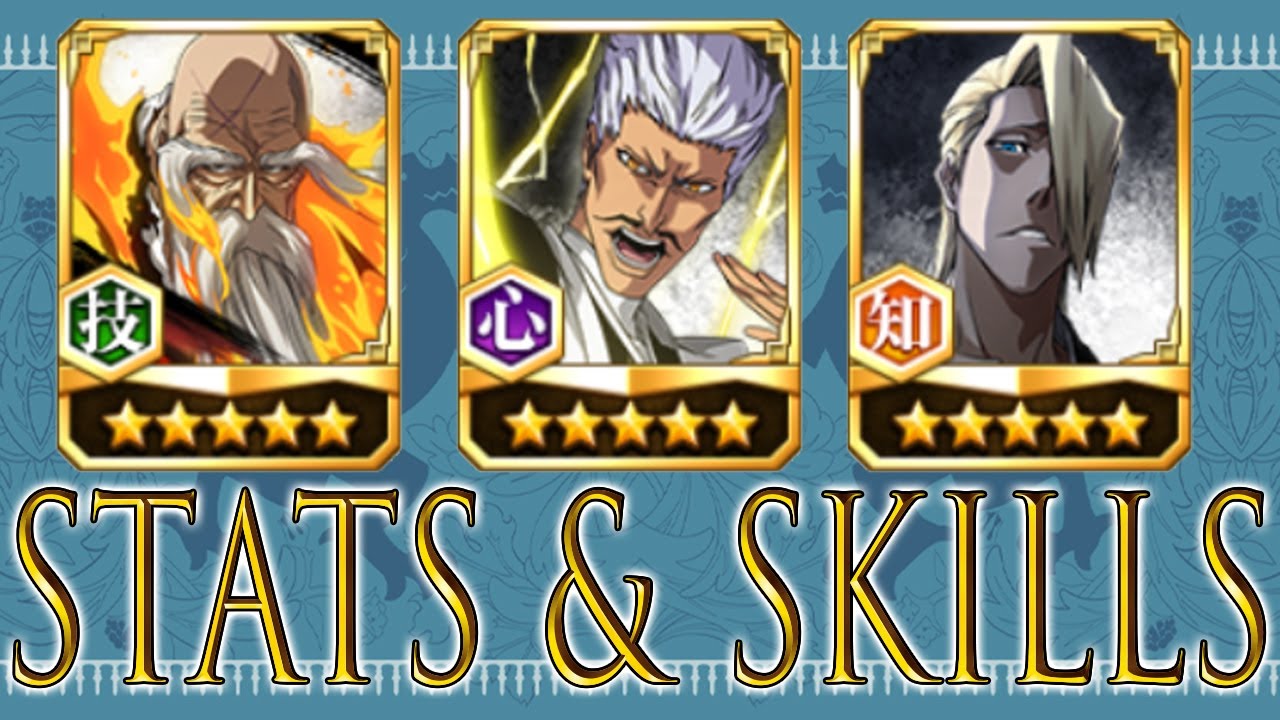 Bleach Brave Souls TYBW Round 12 Stats & Skills