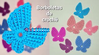 Borboleta de croche