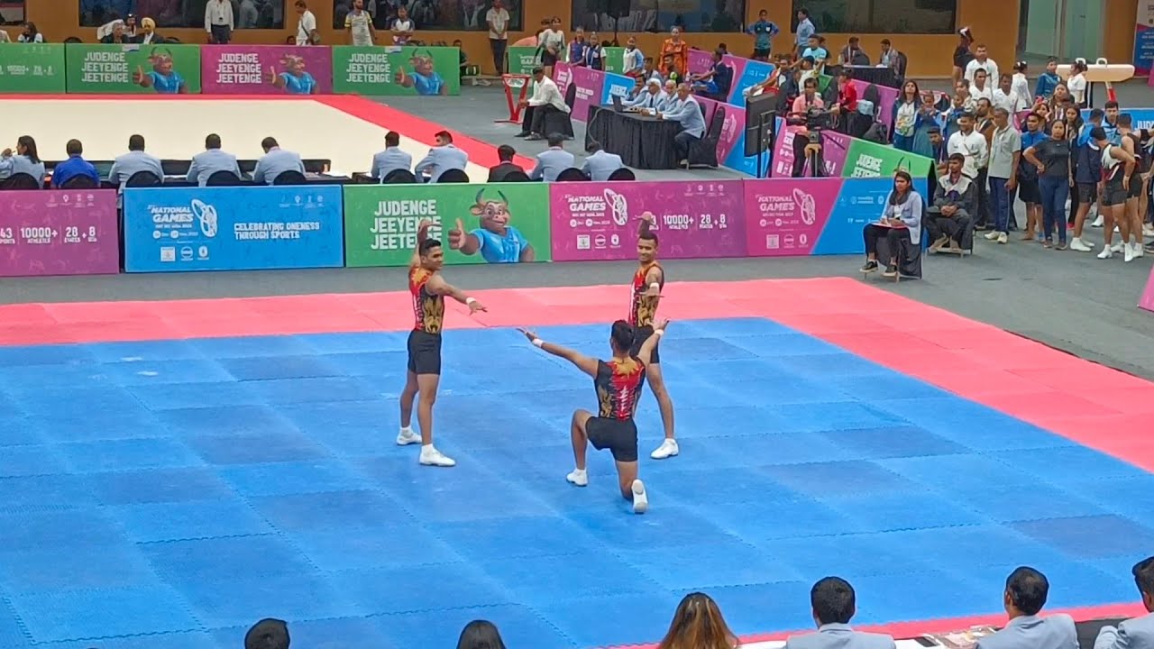 SSCB Trio Aerobic gymnastics | 37th National Games | Aerobic Nick