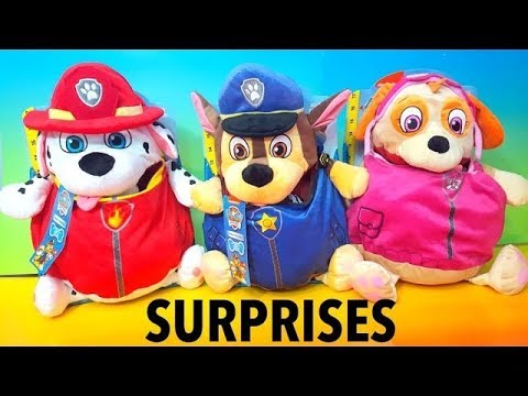 SURPRISES Nickelodeon Paw Patrol Toys Marshall Chase Skye Rubble Kinder eggs