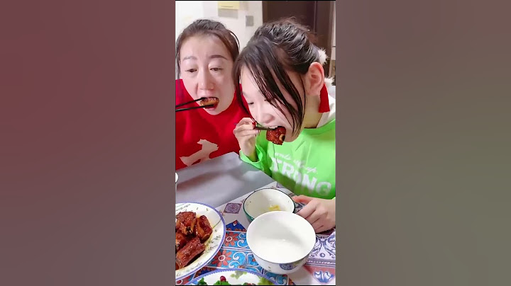 It's New Year's Day and Ning Wei has made such delicious orange juice ribs