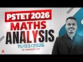 PSTET 2026 Maths Exam Analysis | PSTET Maths Paper Analysis 2026 | By Davinder sir