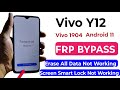 Vivo Y12 (Vivo 1904) FRP Bypass | Android 11 | Without Pc | Vivo Y12 Google Account Unlock 2025