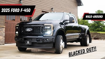 BLACKED OUT 2025 F-450 with Jeff Kelderman!