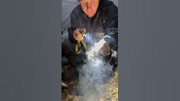 Фонарик, который может разводить огонь светом 😳🔥 Armytek wizard c2 pro max 🔦 #рыбалка #фонарь