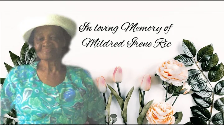 A Service of Thanksgiving for the life of Mildred ...
