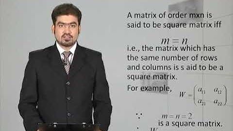 Math - Fsc Part 1 chapter 3 Rectangular Matrix