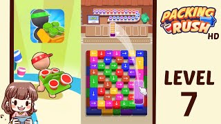 Packing Rush Level 7 Solution Walkthrough