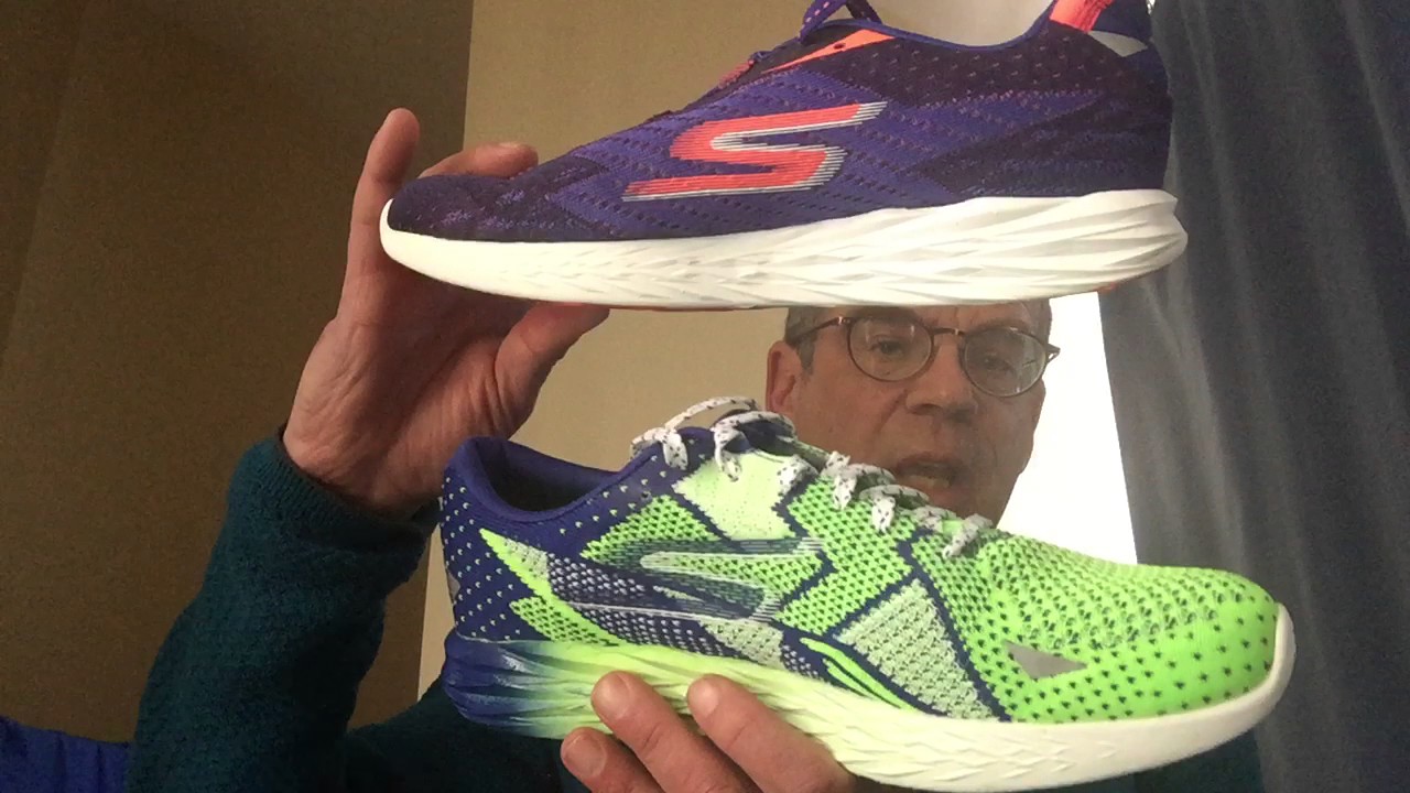 Consejo cinturón diccionario Comparison: Skechers Performance GOrun 5 and GOmeb Razor - YouTube