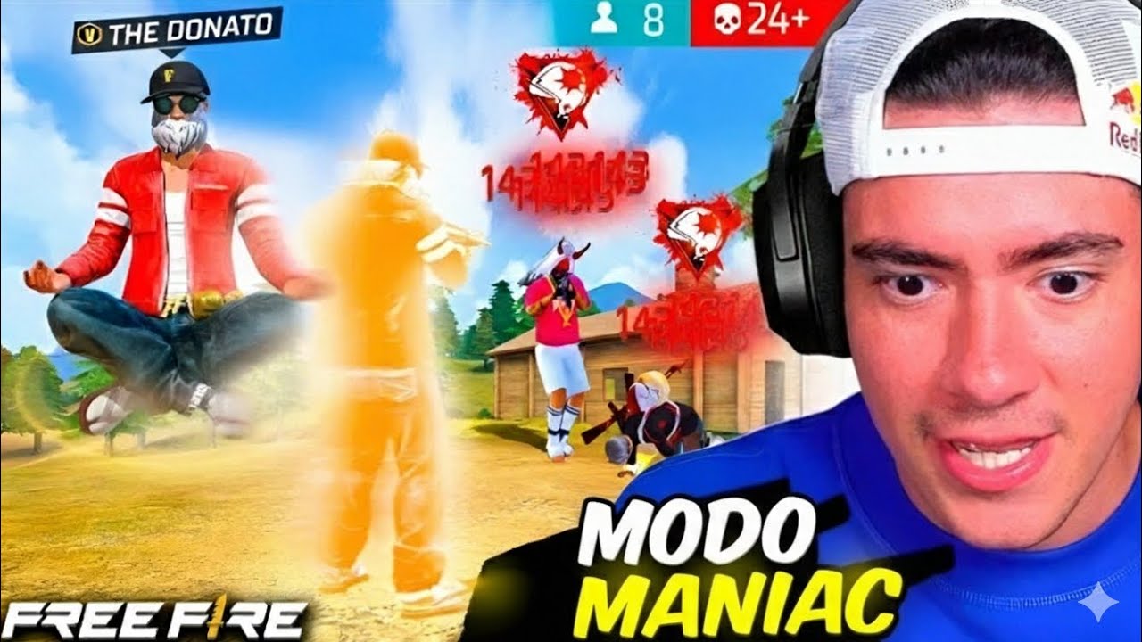 SACO MI MODO MANIAC Y SORPRENDO A TODOS CON ESTA JUGADA EN FREE FIRE