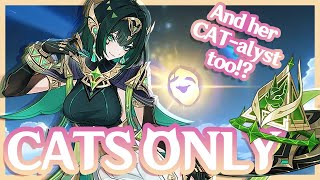 Pulling for NEFER (and her CATalyst) | Genshin Impact CATS ONLY