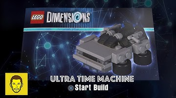 Lego Dimensions BTTF Ultra Time Machine Build Instructions