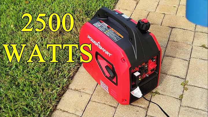 Unleashing the Power: A Review of the PowerSmart 2500 Watt Generator