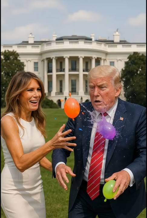 💦🎈 Epic Water Balloon Fight at the White House
