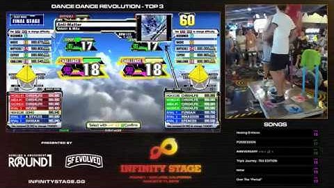 Infinity Stage - [DDR A] Winners Finals - iamchris4life vs. dimo