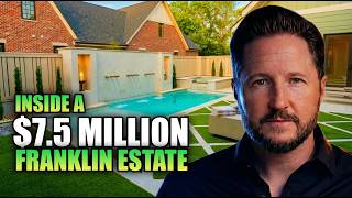 Famous Inside a $7.5 MILLION Franklin Estate 😱 | Luxury Home Tour in Nashville TN Net Worth